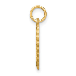 10K Yellow Gold Initial O Charm 10C568O