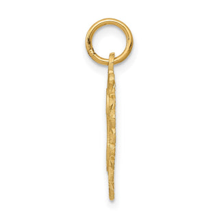 10K Yellow Gold Initial S Charm