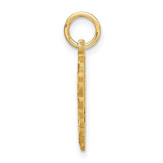 10K Yellow Gold Initial W Charm 10C568W