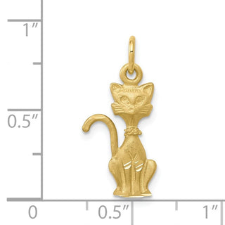 10k Yellow Gold Tom Cat Charm