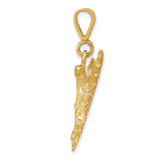 10k Yellow Gold Eagle Pendant 10C613