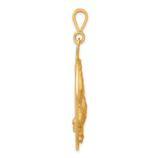 10k Yellow Gold Eagle Pendant