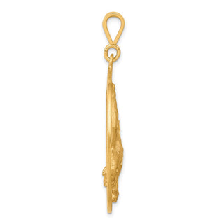 10k Yellow Gold Eagle Pendant