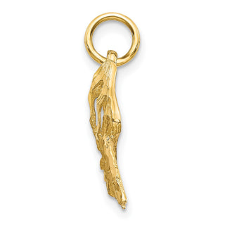 10k Yellow Gold Butterfly Charm 10C642
