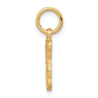 10k Yellow Gold Teddy Bear Charm 10C659