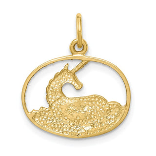 10k Yellow Gold Unicorn Charm 10C662
