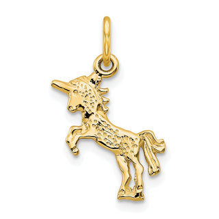 10k Yellow Gold Unicorn Charm 10C670
