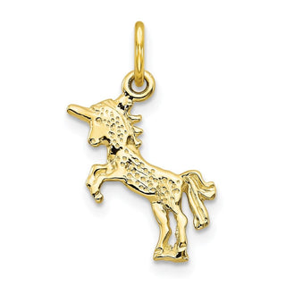 10k Yellow Gold Unicorn Charm 10C670