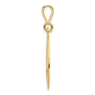 10k Yellow Gold St. Christopher Medal Pendant