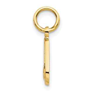 10k Yellow Gold Musical Note Charm