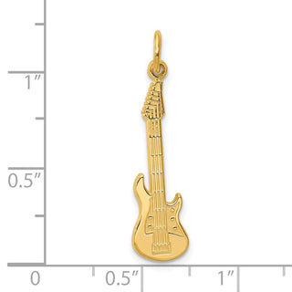 10k Yellow Gold Guitar Charm 10C746
