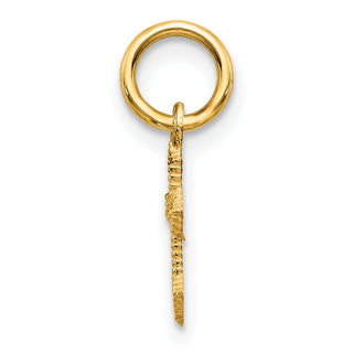 10k Yellow Gold Cross Charm 10C75