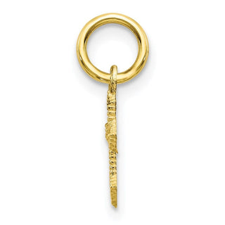 10k Yellow Gold Cross Charm 10C75