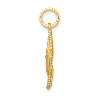 10k Yellow Gold Comb and Scissors Charm 10C761
