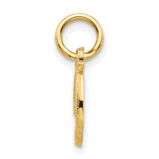 10k Yellow Gold Initial D Charm 10C763D