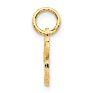 10k Yellow Gold Initial H Charm 10C763H