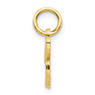 10k Yellow Gold Initial H Charm 10C763H