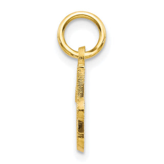 10k Yellow Gold Initial J Charm 10C763J