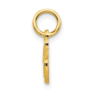 10k Yellow Gold Initial K Charm 10C763K