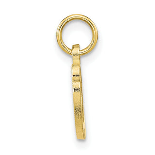 10K Yellow Gold Initial O Charm 10C763O