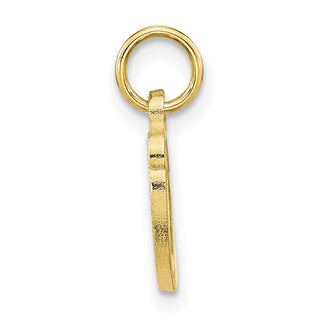 10K Yellow Gold Initial O Charm 10C763O