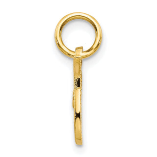 10k Yellow Gold Initial T Charm 10C763T