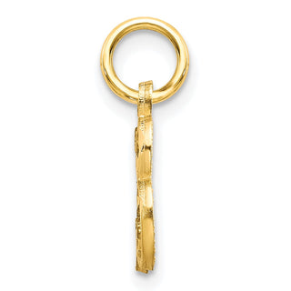 10k Yellow Gold Initial B Charm 10C764B
