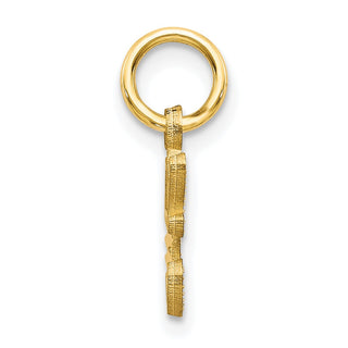 10k Yellow Gold Initial C Charm 10C764C
