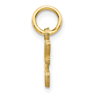 10k Yellow Gold Initial C Charm 10C764C