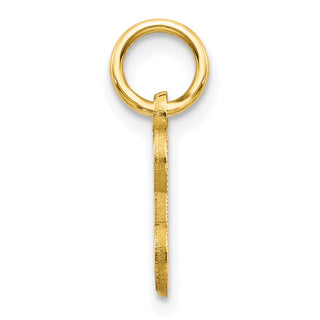 10k Yellow Gold Initial E Charm 10C764E