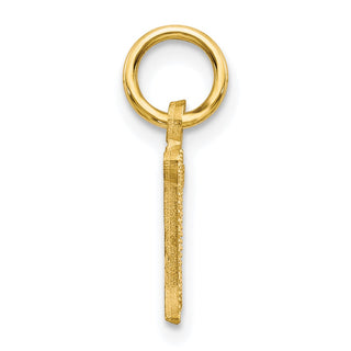 10k Yellow Gold Initial M Charm 10C764M