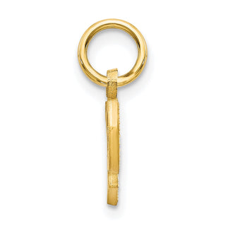 10k Yellow Gold Initial P Charm 10C764P