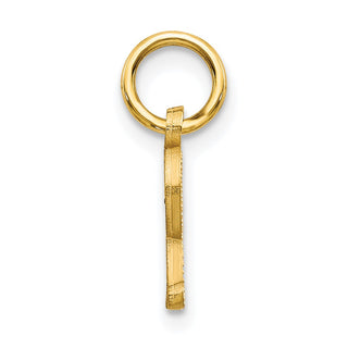 10k Yellow Gold Initial R Charm 10C764R