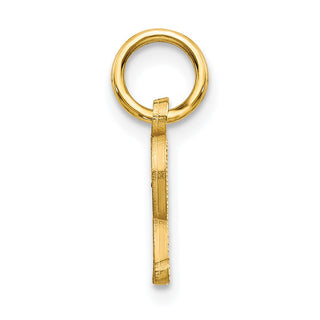 10k Yellow Gold Initial R Charm 10C764R