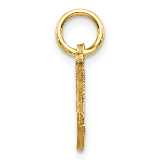10k Yellow Gold Initial T Charm 10C764T