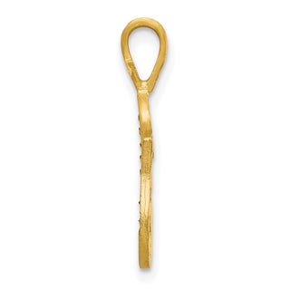 10k Yellow Gold Initial G Pendant 10C767G