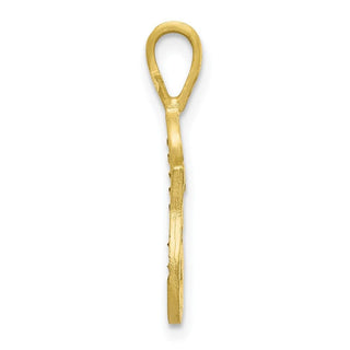 10k Yellow Gold Initial G Pendant 10C767G