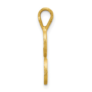 10k Yellow Gold Initial L Pendant 10C767L