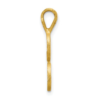 10k Yellow Gold Initial L Pendant 10C767L