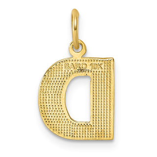 10k Yellow Gold Initial D Charm 10C768D