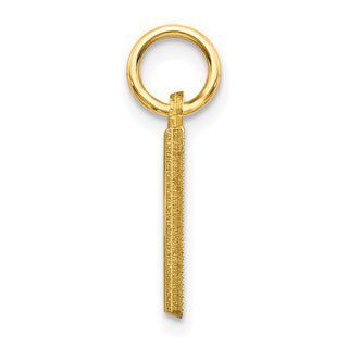 10k Yellow Gold Initial H Charm 10C768H