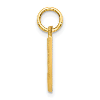 10k Yellow Gold Initial J Charm 10C768J