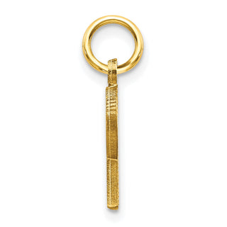 10k Yellow Gold Initial R Charm 10C768R
