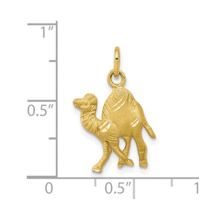 10k Yellow Gold Camel Charm