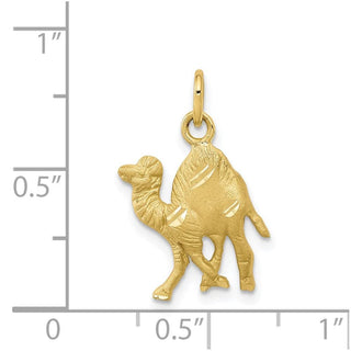 10k Yellow Gold Camel Charm