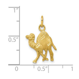10k Yellow Gold Camel Charm
