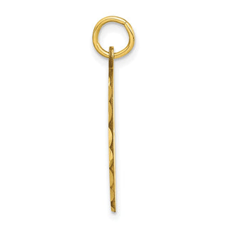 10k Yellow Gold Hockey Mask Charm