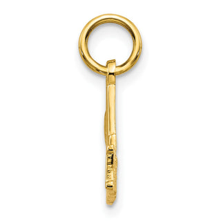 10k Yellow Gold #1 MOM Charm 10C94