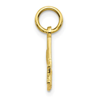 10k Yellow Gold #1 MOM Charm 10C94
