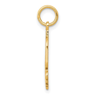 10k Yellow Gold #1 MOM Charm 10C97